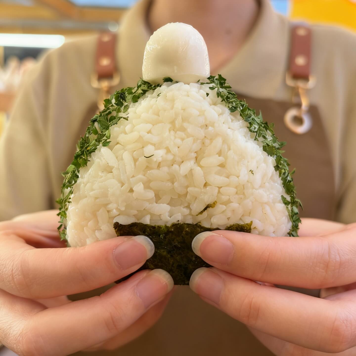 El onigiri, de cerca