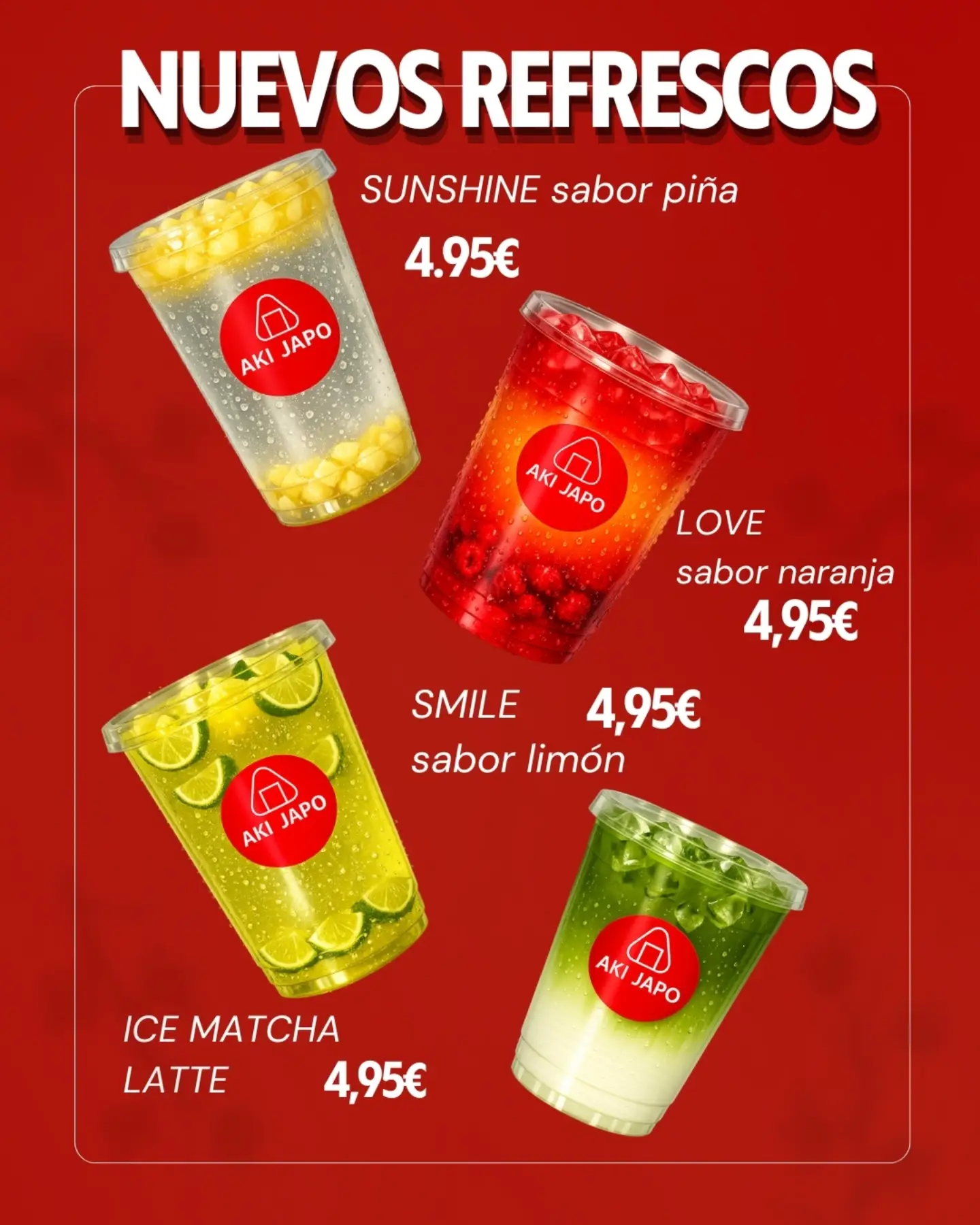 Refrescos de la casa